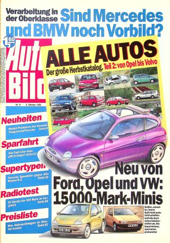 Deckblatt Auto Bild (41/1993)